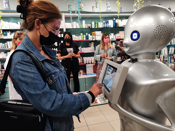 robot tokyo the robot retail farmacia