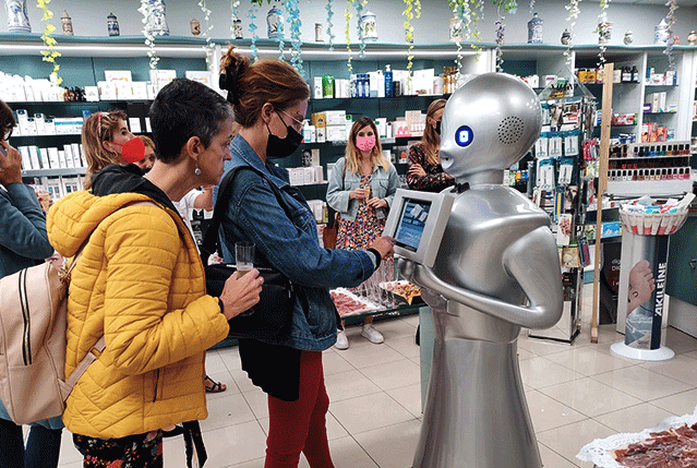 robot tokyo the robot retail farmacia